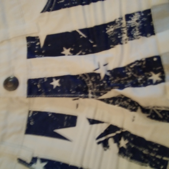 Beautiful Blue And White Stars And Stripes LEI Ash - Picture 5 of 7